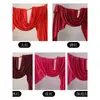 Envio no mesmo diaTecido para teto de casamento tecido de seda de leite tecido elástico decoração de casamento branca cortina de fundo de palco