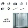 Rueda Colgante de Acero Inoxidable 304 para Puerta Corredera de Cristal Sin Marco, Polea, Accesorios de Ferretería para Puertas Correderas