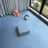 Tapete de Espuma para Cabeceira de Quarto Tapete de Chão Carpete de Quarto Resistente à Sujeira Instalação Completa Absorção de Choque Isolamento Acústico Tapete de Chão Puzzle Sem Manutenção