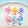 Varita mágica de dibujos animados accesorios para joyería diy al por mayor colgante para teléfono móvil llavero cuerda para el pelo adornos para casa de muñecas
