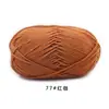 Hilo de Algodón de Leche de 4 Hebras para Bebé para Tejer Bufanda a Mano, Ovillo de Hilo Medio Grueso, Manta, Hilo para Crochet DIY, Kit de Materiales para Tejer Hecho a Mano
