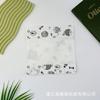 Leggings infantis, meia-calça, saco de papel kraft, toalha infantil fofa, máscara, bolsa interna para calças, bolsa para embalagem de meias infantis