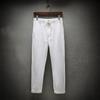Pantalones de Algodón y Lino de Nueve Puntos para Hombre Verano Delgados Sueltos Talla Grande Deportes Pierna Recta Pantalones de Lino Pantalones Casuales para Hombre