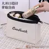 Bolsa de cosméticos Xingyu para productos nuevos transfronterizos, bolsa de cosméticos portátil de viaje, bolsa de cosméticos de mano, bolsa de almacenamiento de cosméticos con forro interior, bolsa de aseo