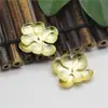 Suporte de flores de cobre fundido estilo coreano DIY camada dupla pingente de flor para joias artesanais acessórios para penteado vintage hashis