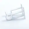 Suporte para varão de cortina Suporte para varão romano Gancho de parede Suporte de liga de alumínio Suporte Acessórios para cortina Base