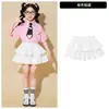 Disfraces de porrista para niños, uniformes de día deportivo para escuela primaria, atuendos rosas estilo universitario para preescolar, uniformes de preescolar