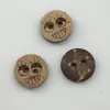 Botones Naturales de Cáscara de Coco con Dos o Cuatro Agujeros, Accesorios de Ropa para Camisas, Suéteres, Abrigos, Botones Hechos a Mano para Manualidades
