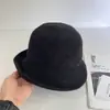 Chapéu de Lã Trançada Estilo Japonês para Outono e Inverno, com Aba Curva para Frente, para Mulheres, Elegante e Artístico, Chapéu Cloche Casual com Proteção Solar