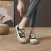 Retro Primera Capa Piel Vacuna Zapatos Blancos para Mujer 2025 Primavera y Otoño Nuevos Tendón de Res Suela Suave Zapatos Casuales Zapatos Slip-on para Mamá Embarazada