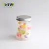 400ml Transparente Pet Lata Redonda Lata de Comida Garrafa Plástica Lata Plástica Lata para Lanche de Nozes Chá Aromatizado Embalagem de Lata