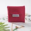 Bolsa de protección ambiental LOGO bolsa de compras de gran capacidad plegable portátil bolso de mano para supermercado bolsa impermeable para comestibles
