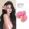 Presilhas de Cabelo Série Oceano com Flores Preservadas, Estrelas-do-Mar, Conchas e Frutas para Viagens à Beira-Mar e Fotos de Férias