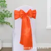 Cintas de Satén para Venta al por Mayor de Comercio Exterior, Decoraciones Florales para Respaldo de Sillas de Banquete y Boda, Fundas para Sillas, Lazos para Sillas, Cintas de Satén, Cintas de Seda