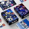 Nueva tarjeta LOMO de prisión azul de doble cara, 30 tarjetas pequeñas, tarjeta de felicitación, tarjeta fotográfica en caja