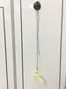 Juguete para gato Molestar gato Juguete de pájaro Gato Colgante Ajustable Pluma Ventosa Cabezal de repuesto Ratón auto-jugable