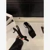 Zapatos de vestir 2026 tacones altos estilo francés con temperamento zapatos romanos sandalias de una tira verano mujer tacón estampado de leopardo kitten