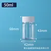 En Stock Botellas de Plástico Transparentes de Boca Ancha Botellas Dispensadoras de Mascotas para Líquidos y Sólidos, Botellas de Muestra de Boca Ancha 30ml, Botellas de Almacenamiento para Cuentas