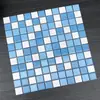 Huaxinshuo Piscina Mosaico Cerámica Verde Azul Piscina de Baño Estanque de Peces Rompecabezas Exterior Trigo Nocturno Taibo