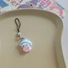 Variedades rosa y tierno kt colgante de cuerda para teléfono móvil linda chica de dibujos animados colgante para mochila escolar U disk cordón anti-pérdida regalo para novias