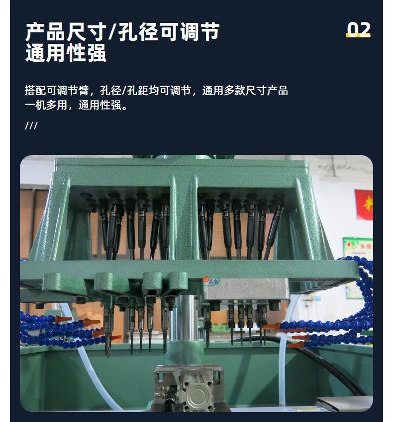昌新数控钻攻机 可移位多功能钻孔攻丝机双伺服多轴钻孔攻牙机