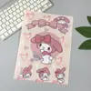 Nuevas bolsas de plástico para archivos de oficina de la serie Sanrio del fabricante para almacenamiento de documentos, carpetas de PP, carpetas de negocios y carpetas de contratos