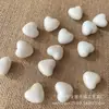 Pelota de Espuma Mini Pequeño Corazón Corazón 2cm Adorno para Pasador Embrión Espuma Corazón Corazón Corazón de Pollo Decoración para Caja de Dulces