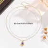 Nuevo Estilo Coreano Lindo y Exquisito Pequeña Cadena Fresca de Delfín con Moissanita para Mujer Diseño de Lujo Ligero Cadena Versátil de Plata de Ley para Clavícula
