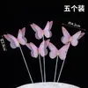 2025 Dia dos Namorados Chinês Decoração de Bolo Espelho É a Pessoa que Amo Bonita Laço de Fita Cauda de Peixe Plug-In