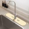 Grifo moderno simple lavabo alfombrilla absorbente mantel de mesa lavabo de baño absorbente mesa de lavado alfombrilla impermeable