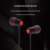 Fones de Ouvido com Fio Headset Dinâmico de Metal para Computador, Transmissão ao Vivo, Karaokê, Jogos, com Graves Pesados, In-Ear