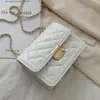 Bolsa Feminina Primavera Pequena 2022 Internet Popular Nova Moda Rhombic Chain Bag Internet Popular ins Shoulder Crossbody Bag