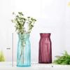 Vasos Transparentes Abertos de Vidro Europeu para Venda por Atacado Vasos Transparentes Hidropônicos para Flores Enfeites Criativos de Artesanato para Casa