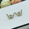 Nuevos Pendientes Chanel Letra Doble C 2025 para Mujer, Aguja de Plata, Estilo Chanel, Pendientes de Lujo de Alta Gama, Estilo Abuela Chanel
