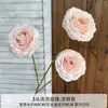 3 Rosas de Burbuja Artificiales para Decoración de Sala, Flores Falsas para Ceremonia de Boda, Ramo de Atrezo para Mesa de Comedor, Flores Artificiales de Boda