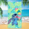 Nueva Toalla de Playa Estampada de Venta Caliente Transfronteriza Stitch Kuromi Toalla de Playa Toalla de Dibujos Animados para Niños Venta al por Mayor Paño de Toalla