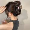 Pinza Acrílica Oversized de Agarre Estilo Ins Horquilla de Alto Nivel para el Cabello de Mujer con Gran Volumen Parte Posterior de la Cabeza Pinza de Tiburón Tocado