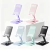 Suporte de Mesa para Celular Macaron Selecionado Cuidadosamente Rotação 360° Dobrável Metal Suporte de Mesa Logo Personalizado