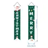 Pareados Navideños Nuevos Transfronterizos Decoraciones para Fiestas Navideñas Tela de Fondo Navideño Banderines de Escenario Banderines Colgantes Personalización de Pareados
