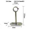 Base Sólida de Acero Inoxidable para Tendedero de Balcón, Base de Brida para Secado de Ropa en Balcón 25 32 Mayoreo