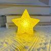 Lámpara de noche creativa de estrella pequeña portátil, lámpara de muñeca de rendimiento, lámpara de estrella de cinco puntas luminosa portátil, accesorios para ambiente de concierto, luz al por mayor
