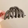 Presilha de cabelo elegante para mulheres, estilo coreano, acessório de cabelo de alta qualidade, tamanho grande, adequada para cabelos grossos, nova presilha de cabelo doce, ornamento de cabelo