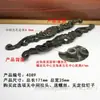 Acessórios de Puxador de Porta de Armário Antigo Buraco Único Estilo Chinês Vintage Madeira Sólida Armário Longo Vertical Acabamento Puxador de Gaveta de Móveis de Metal