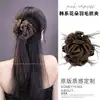 Presilha Elegante e Luxuosa para Rabo de Cavalo Feminino 2026 Novo Modelo Presilha de Cabelo de Alta Qualidade Presilha Garra Laço Francês Vintage Acessório de Cabelo