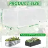 Malla Protectora Elástica para Macizos de Flores y Plantas, Red de Jardín a Prueba de Insectos, Barrera contra Plagas, Cubierta Protectora para Verduras y Frutas, Red para Insectos