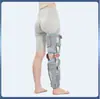 Férula ajustable de fijación de tobillo y pie, dispositivo de soporte para caminar en la articulación de la rodilla, tibia y peroné, hueso del tobillo, férula de fijación de muslo y extremidad inferior