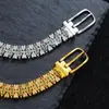Pulseira de Relógio Elegante e Requintada com Peixe Grande e Begônia para Mulheres, Design Exclusivo, Moda de Alto Padrão, Pulseira de Escamas de Peixe com Pedras Totais