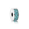 Pulsera transfronteriza chapada en plata 925, decoración de cuerda, abalorios, accesorios DIY femeninos, hebilla de posición fija, cadena de seguridad, lote de joyería de cuentas sueltas