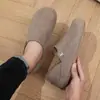 Nuevos zapatos de moda retro para hombre estilo Birkenstock 2026 con hebilla cuadrada, ligeros, versátiles, sin cordones, mocasines casuales