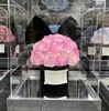 [En Stock] Nuevo Producto Cubo de Abrazo con Lazo Mediano Caja de Regalo con Flores Preservadas
